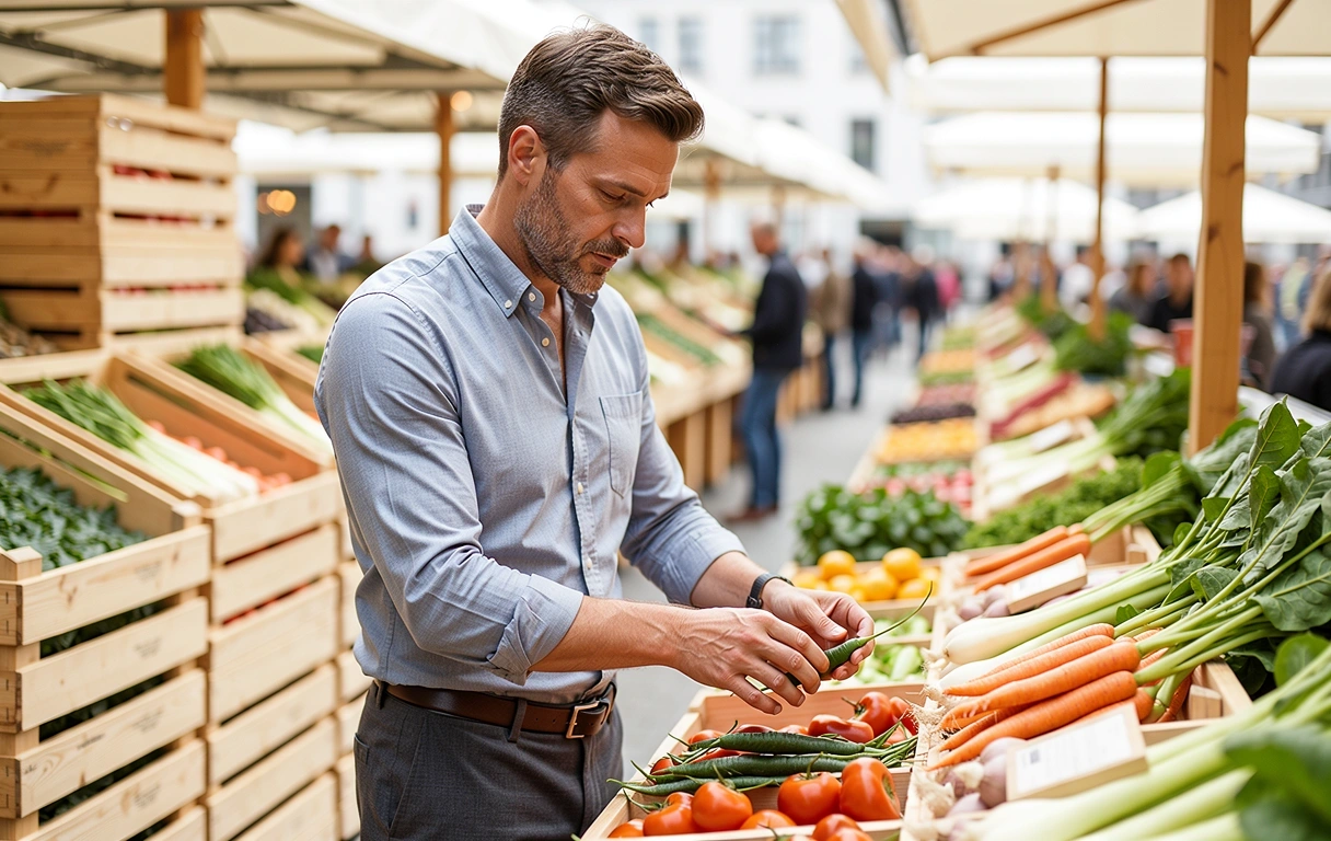 Bewusster Einkauf von Lebensmitteln